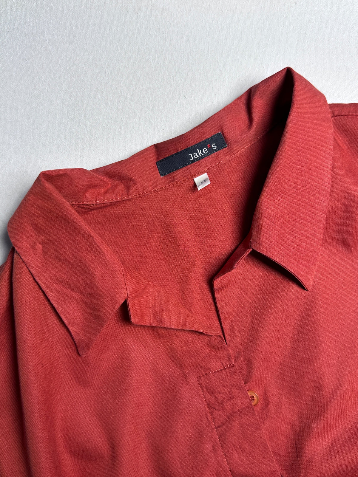 Cotton-Blend Top with Button-Down Front