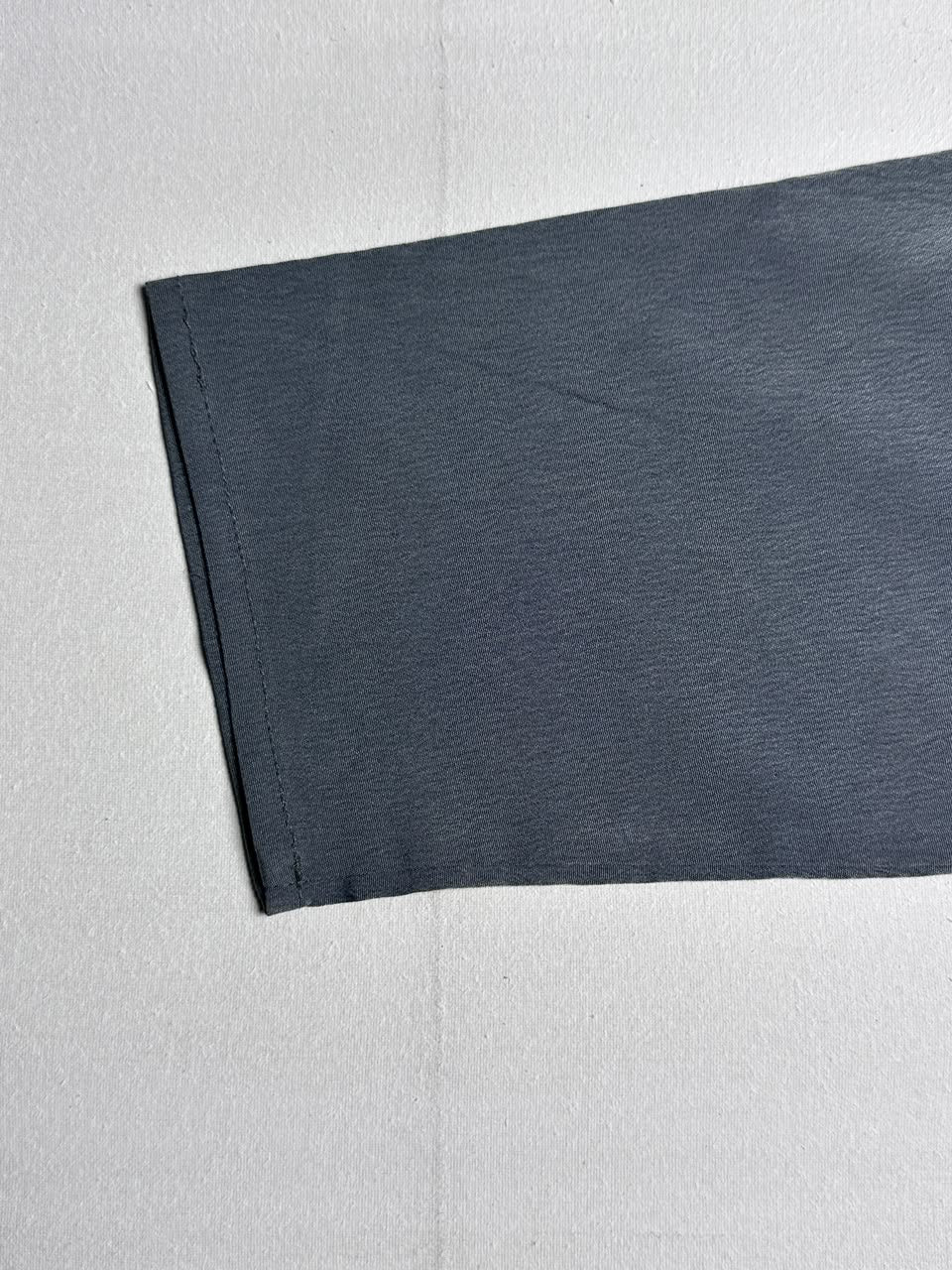 Long-Sleeve Button-Up Top with Mandarin Collar