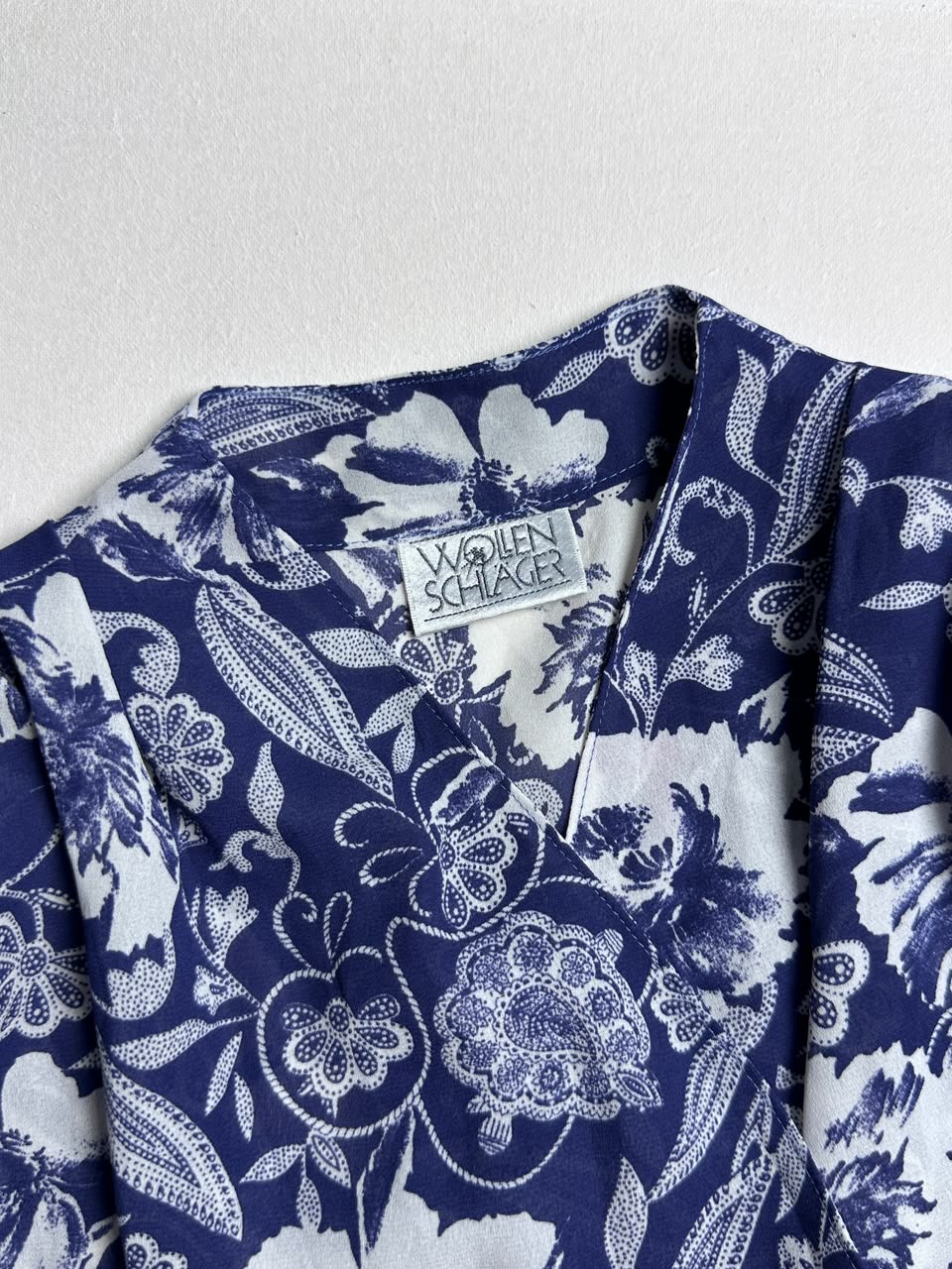 Floral Print Wrap-Front Casual To