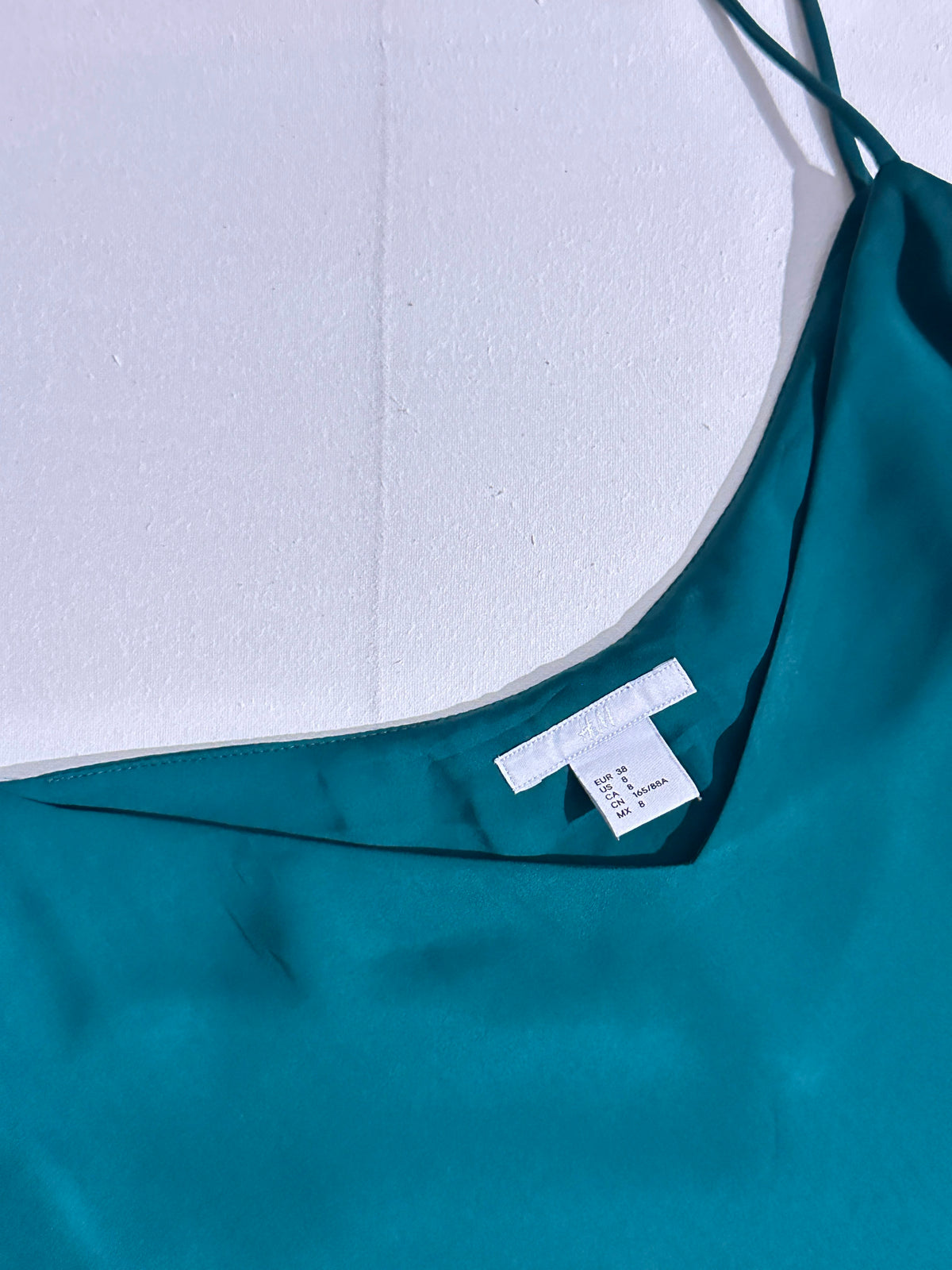 Emerald Green Cold-Shoulder Bell Sleeve Top