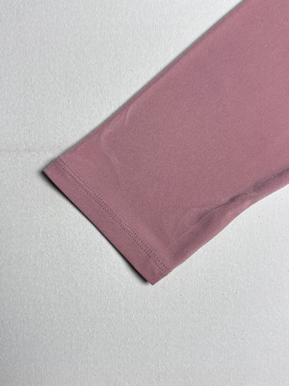 Dusty Rose Long Sleeve Wrap Blouse – Ruffle Collar Side Tie Top