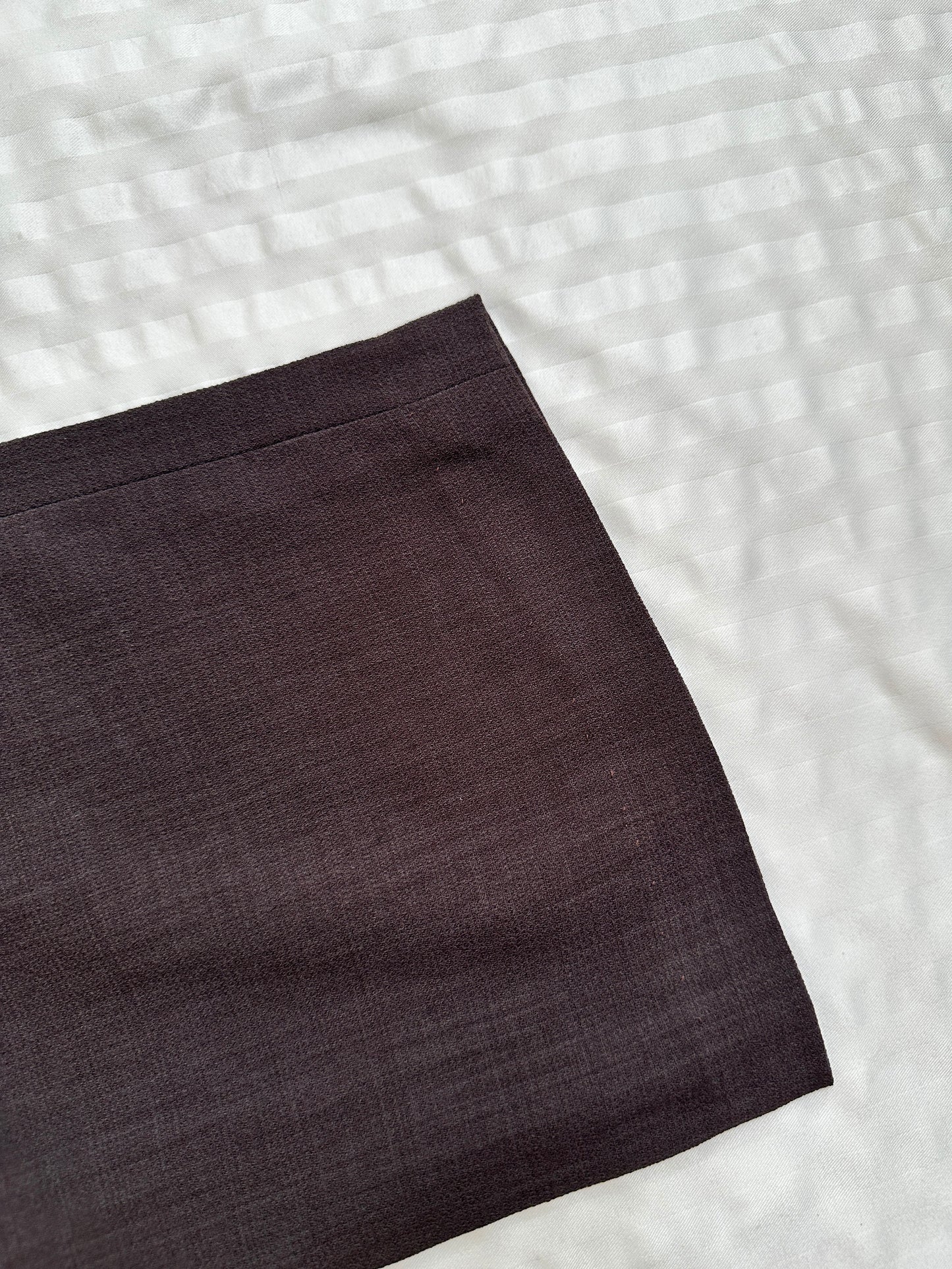 Dress Pant - Greyish Brown Georgette Straight Pant